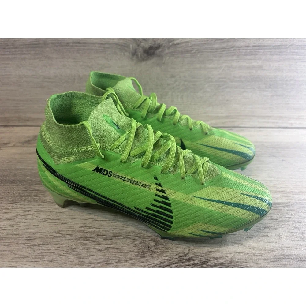 Nike Zoom Mercurial Superfly 9 Elite FG MDS‎ Green FJ7186-300 Men's Size 6